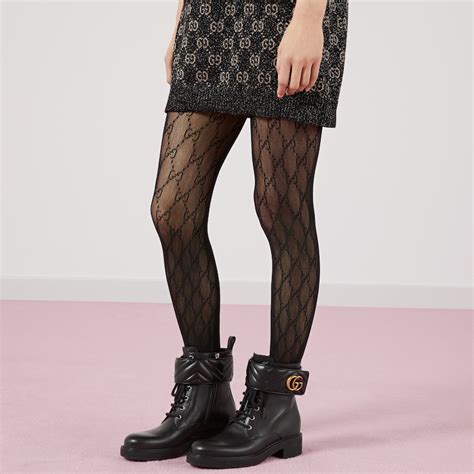 collant gucci noir|gg tights for women.